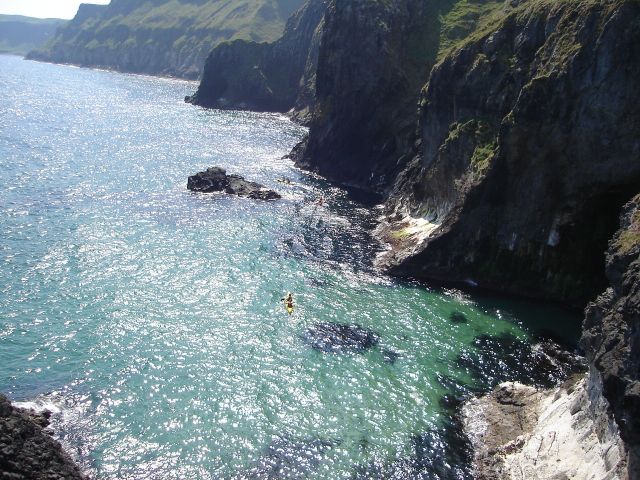 Zdjęcia: Hrabstwo Antrim, Irlandia Pn., Widoki z mostu linowego :), ANGLIA Zdjęcia: Hrabstwo Antrim, Irlandia Pn., Widoki z mostu linowego :), ANGLIA