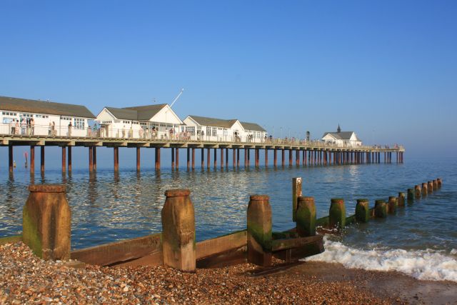 Zdjęcia: Southwold, Suffolk, Southwold pier, ANGLIA Zdjęcia: Southwold, Suffolk, Southwold pier, ANGLIA