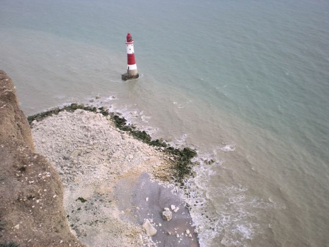 Zdjęcia: Eastbourne, East Sussex, latarnia z lotu ptaka, ANGLIA Zdjęcia: Eastbourne, East Sussex, latarnia z lotu ptaka, ANGLIA