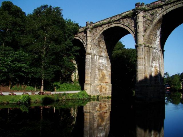 Zdjęcia: Knaresborough, North Yorkshire, most nad rzeka Nidd , ANGLIA Zdjęcia: Knaresborough, North Yorkshire, most nad rzeka Nidd , ANGLIA