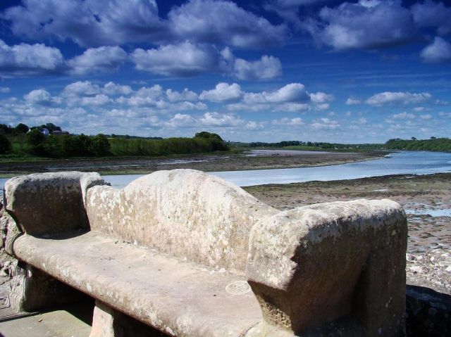 Zdjęcia: Berwick-upon-Tweed, North East UK, kamienna laweczka, ANGLIA Zdjęcia: Berwick-upon-Tweed, North East UK, kamienna laweczka, ANGLIA