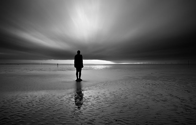 Zdjęcia: Crosby, Merseyside, Antony Gormley - Another Place, ANGLIA Zdjęcia: Crosby, Merseyside, Antony Gormley - Another Place, ANGLIA