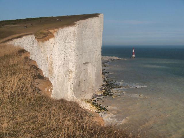 Zdjęcia: Eastbourne, East Sussex, Beachy Head zachodnia strona, ANGLIA Zdjęcia: Eastbourne, East Sussex, Beachy Head zachodnia strona, ANGLIA