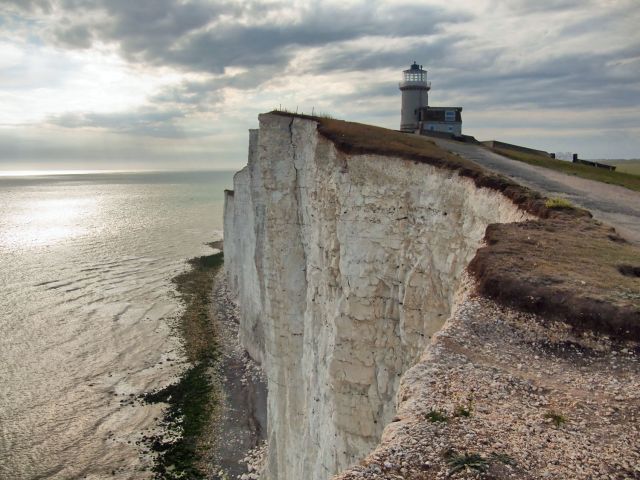 Zdjęcia: Eastbourne, East Sussex, Latarnia Belle Tout, ANGLIA Zdjęcia: Eastbourne, East Sussex, Latarnia Belle Tout, ANGLIA