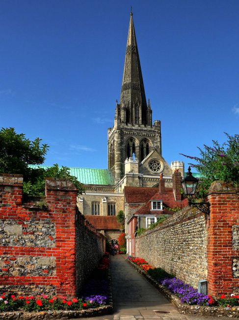 Zdjęcia: Chichester, West Sussex, Zaułek, ANGLIA Zdjęcia: Chichester, West Sussex, Zaułek, ANGLIA