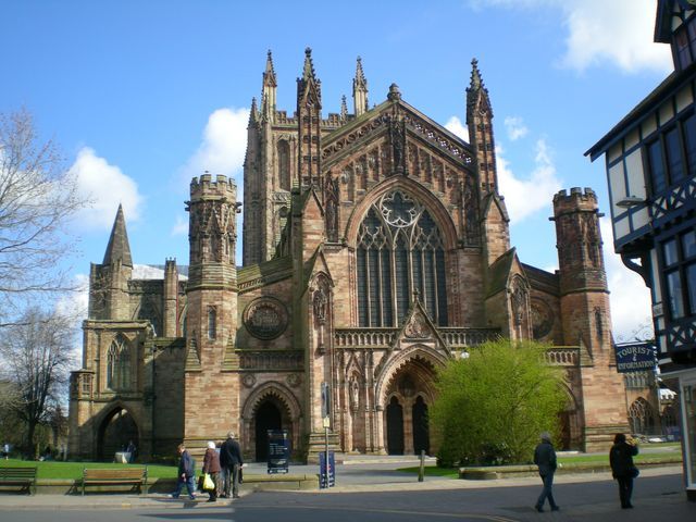Zdjęcia: Hereford, Katedra , ANGLIA Zdjęcia: Hereford, Katedra , ANGLIA