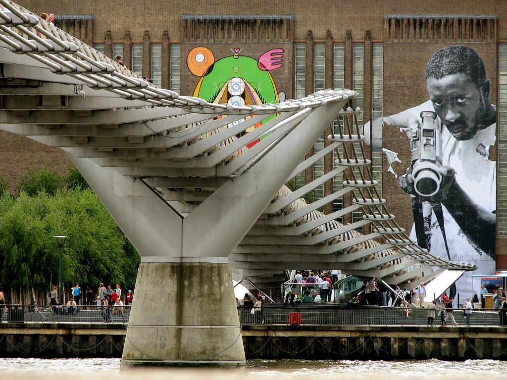 Zdjęcia: Most milenijny, Londyn, Na celowniku ;), ANGLIA Zdjęcia: Most milenijny, Londyn, Na celowniku ;), ANGLIA