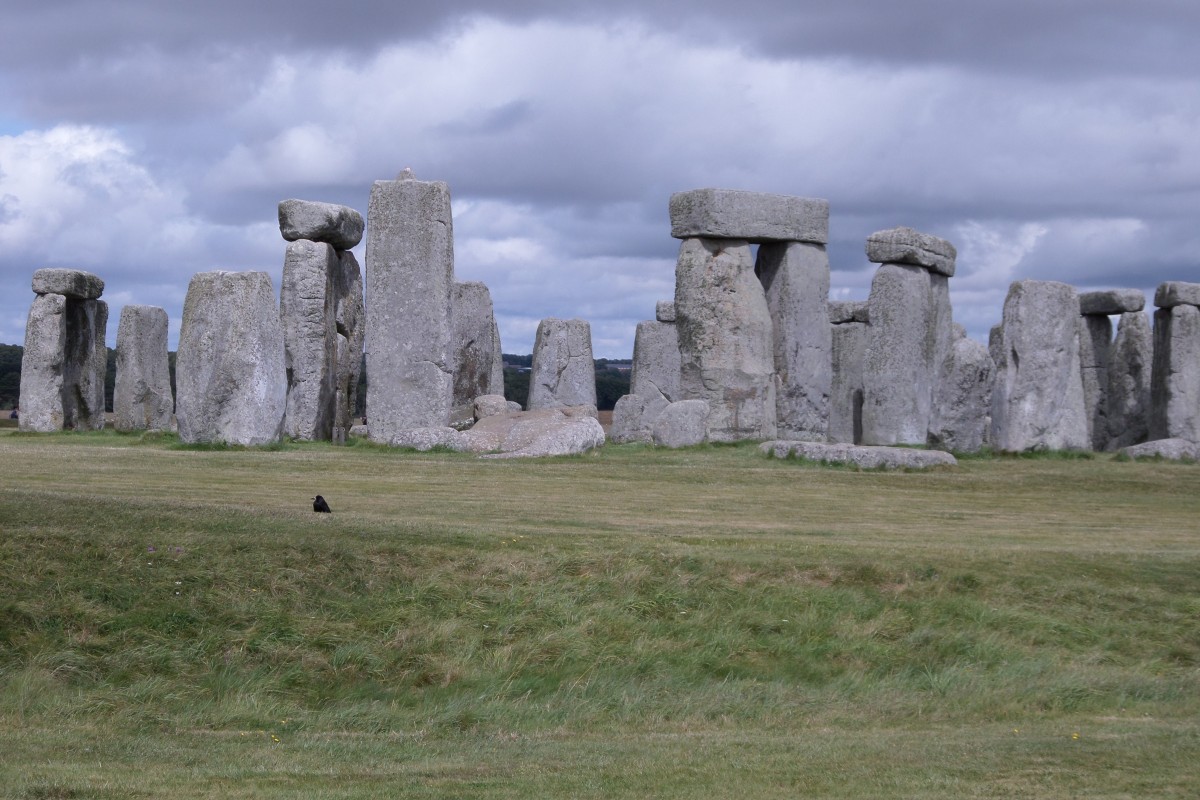 Zdjęcia: Stonehenge, Wiltshire, , wrona, ANGLIA Zdjęcia: Stonehenge, Wiltshire, , wrona, ANGLIA