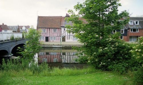 Zdjęcie ANGLIA / Essex / Colchester / Nad rzeką