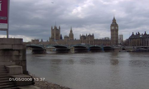 Zdjecie ANGLIA / Londyn / LONDYN / PARLAMENT NAD TAMIZA