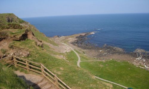 Zdjecie ANGLIA / Irlandia Pn. / Hrabstwo Antrim / Grobla Olbrzyma