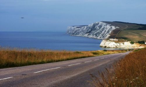 Zdjcie ANGLIA / Isle of Wight / Isle of Wight / Droga ...