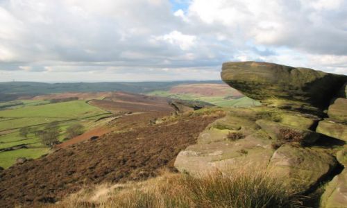 Zdjecie ANGLIA / Peak District / The Roaches / najczstrze miejsce moich spacerw
