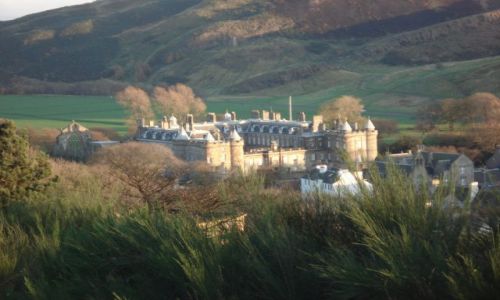 Zdjecie ANGLIA / SZKOCJA / EDINBURGH / PALACE OF HOLYROODHOUSE