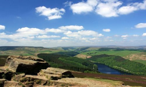 Zdjecie ANGLIA / Peak District / Win Hill / Patrzc z Win Hill