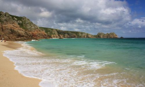 Zdjecie ANGLIA / Kornwalia / Porthcurno / Porthcurno beach