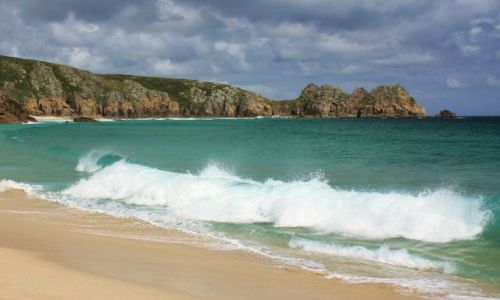 Zdjecie ANGLIA / Kornwalia / Porthcurno / Chodmy polpywa!