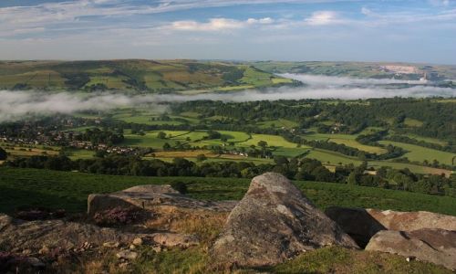 Zdjecie ANGLIA / Peak District / Bamford Edge / Dolina Hope