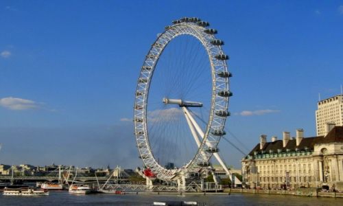 Zdjcie ANGLIA / Londyn / London Eye / Na diabelskim kole