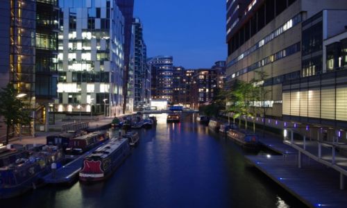 Zdjecie ANGLIA / Londyn / Paddington / Londyn noc