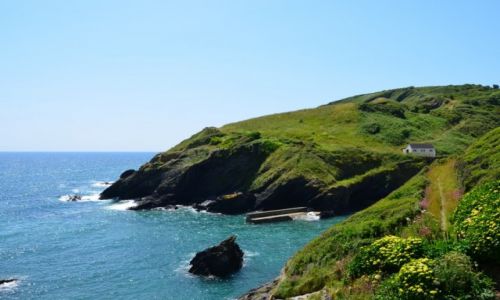 Zdjęcie ANGLIA / Kornwalia / Portloe / I w Anglii tez jest czasem ładna pogoda...