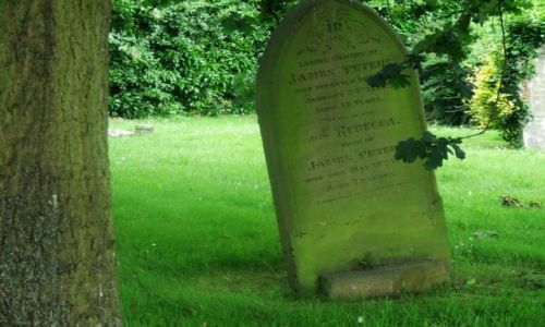 Zdjcie ANGLIA / Cambridgeshire / Fenstanton / Cmentarz przy kociele Piotra i Pawa