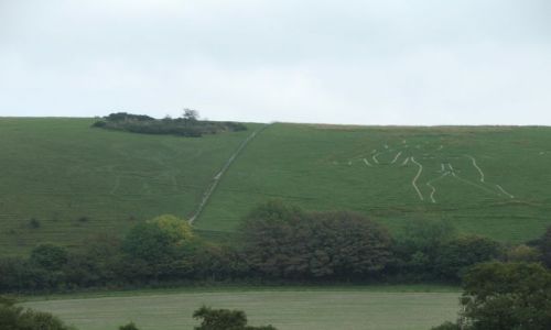 Zdjecie ANGLIA / Devon / Cerne Abbas / Olbrzym i Simpson:-)