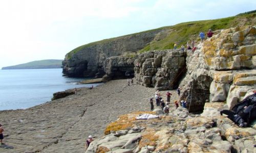 Zdjęcie ANGLIA / Swanage / poludniowa anglia / wspinaczna dla poczatkujacych