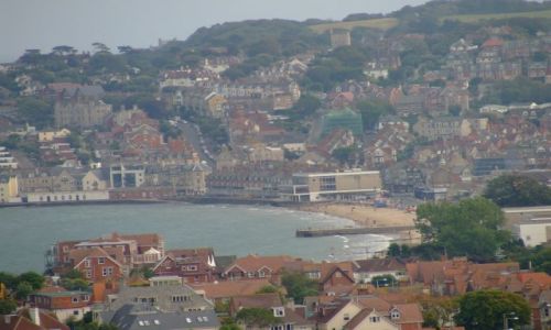 Zdjęcie ANGLIA / Swanage / poludniowa anglia / Swanage z przyblizeniem