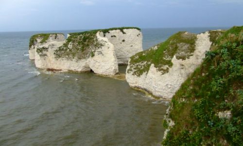Zdjcie ANGLIA / Swanage / poludniowa anglia / z drugiej strony