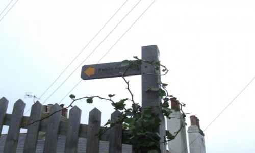 Zdjecie ANGLIA / East Sussex / Hastings / Drogowskaz