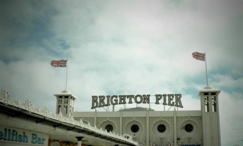 Zdj�cie ANGLIA / Wielki Londyn / Brighton / Brighton, molo z rozrywkami