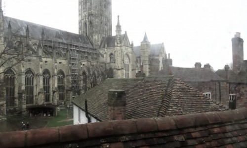 Zdjęcie ANGLIA / Kent / Canterbury / szaro w Canterbury