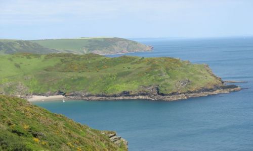 Zdjecie ANGLIA / Cornwall / Fowey / Wybrzee Kornwali