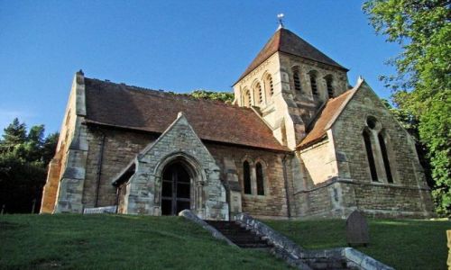 Zdjecie ANGLIA / South Yorkshire / Wentbridge / w zaciszu  ( kosciolek )