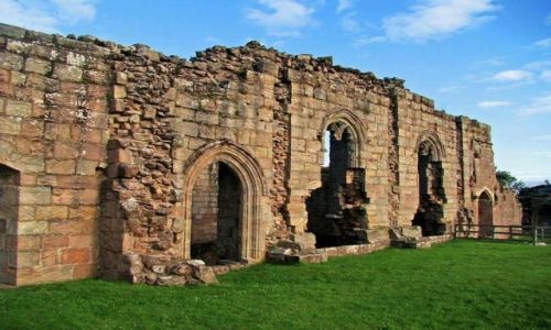 Zdj�cie ANGLIA / North Yorkshire / Spoffarth / zamek wSpofforth