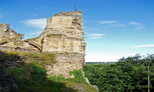Zdjecie ANGLIA / North Yorkshire / Knaresborough / zamek w Knaresborough