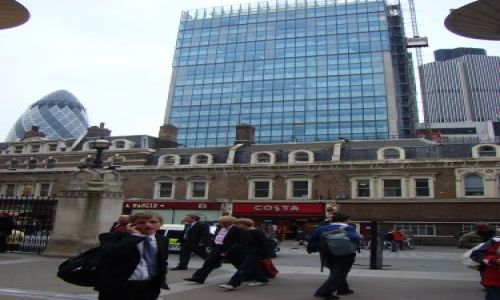Zdjcie ANGLIA / Londyn / Dworzec / Liverpool st.