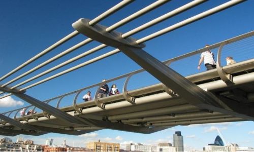 Zdjecie ANGLIA / brak / Londyn / Millennium bridge