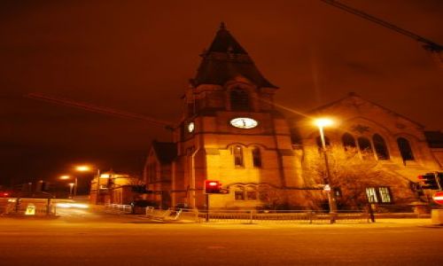 Zdjęcie ANGLIA / LEEDS / centrum / Leeds nocą