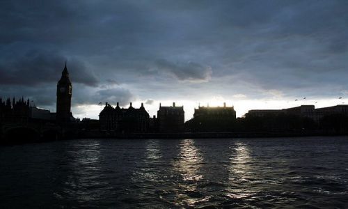 ANGLIA / - / Londyn / Wieczorny widok nad Tamizą