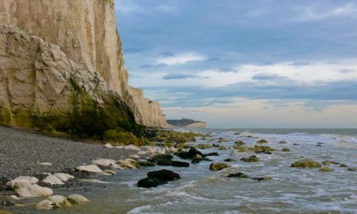 Zdjecie ANGLIA / East Sussex / Eastbourne / U stóp Beachy Head