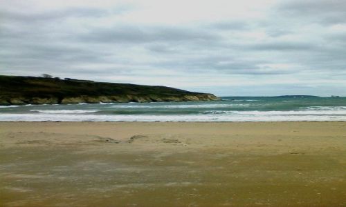 Zdjęcie ANGLIA / Cornwall / Maenporth / Plaża w Maenporth