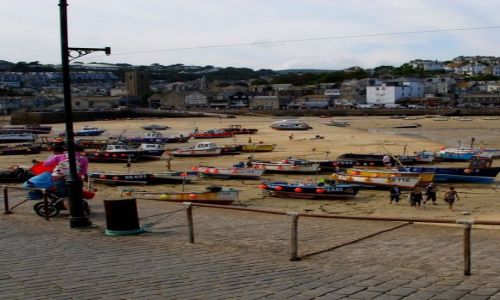 Zdjcie ANGLIA / Cornwall / St Ives / Odpyw