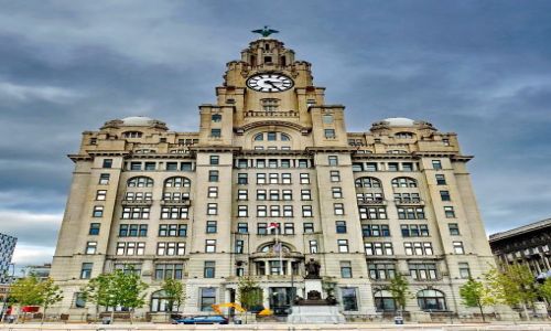 Zdjęcie ANGLIA / Liverpool / Liverpool / Liver Building - pierwszy wieżowiec ever