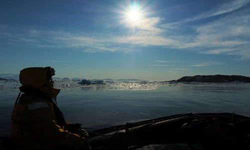 Zdjcie ANTARKTYDA / Antarctic Peninsula / Antarktyda / Wypatrywanie lodu