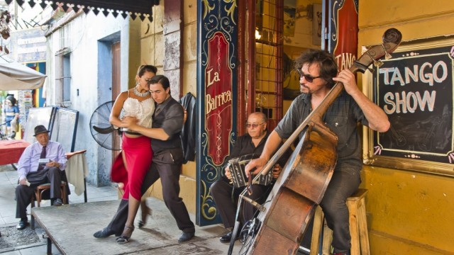 Zdj cia: CAMINITO, BUENOS AIRES , TANGO SHOW, ARGENTYNA