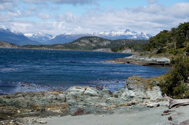 Zdj cia: Ushuaia, Tierra del Fuego, Na pocztku szlaku Senda Costera, ARGENTYNA
