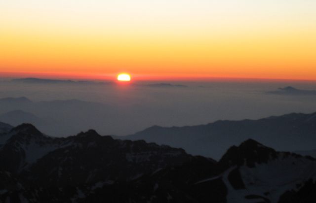 Zdjęcia: Aconcagua, Aconcagua, Widok z ostatniego obozu "Berlin" 6000m, ARGENTYNA Zdjęcia: Aconcagua, Aconcagua, Widok z ostatniego obozu "Berlin" 6000m, ARGENTYNA