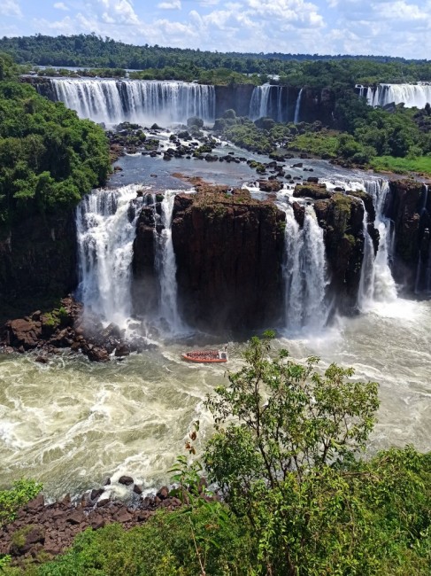 Zdj cia: Iguasu, Corientes, Iguasu - k�piel w wodospadzie , ARGENTYNA